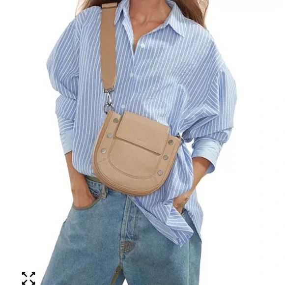 Hammitt NWT
Kayce Saddle Small Leather Crossbody - Picture 1 of 12